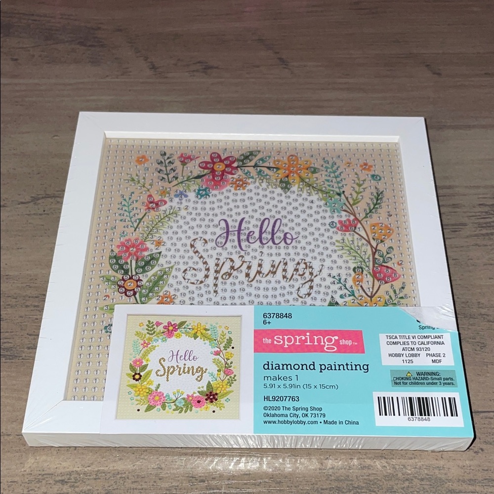 🆕💜 Hello Spring Diamond Painting Art Kit –  DIY Craft | NWT